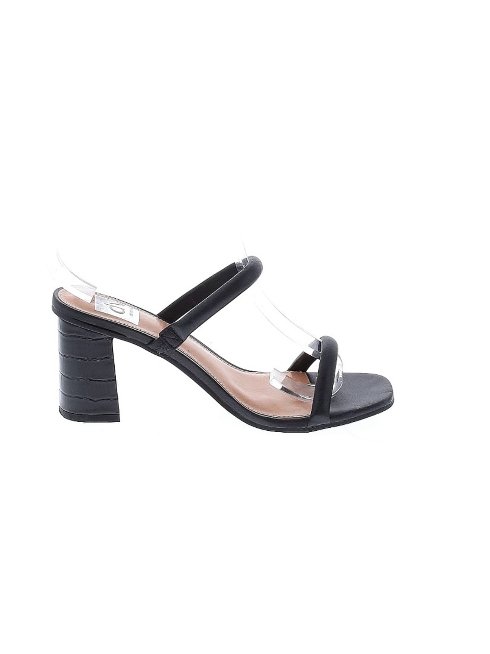 Dolce Vita Black Strappy Block Heel Sandal - Women